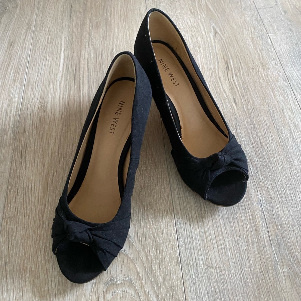 Nine West wedge heeled shoes